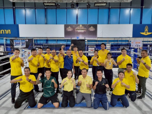 นทน.ต่างชาติเรียนรู้ศิลปะมวยไทย