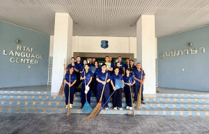 กำลังพล ศภษ.ยศ.ทอ. ร่วมใจจัดกิจกรรมจิตอาสาและ Big Cleaning Day