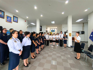ศภษ.ยศ.ทอ. จัดกิจกรรมอำลานึกศึกษาฝึกงาน มข.-ม.รังสิต หลังสำเร็จการฝึกประสบการณ์วิชาชีพ