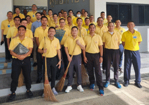 กิจกรรม Big Cleaning เพื่อเฉลิมพระเกียรติฯ เนื่องในวันเฉลิมพระชนมพรรษา ๙๒ พรรษา  สมเด็จพระนางเจ้าสิริกิติ์ พระบรมราชินีนาถ พระบรมราชชนนีพันปีหลวง