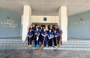 กำลังพล ศภษ.ยศ.ทอ. ร่วมใจจัดกิจกรรมจิตอาสาและ Big Cleaning Day